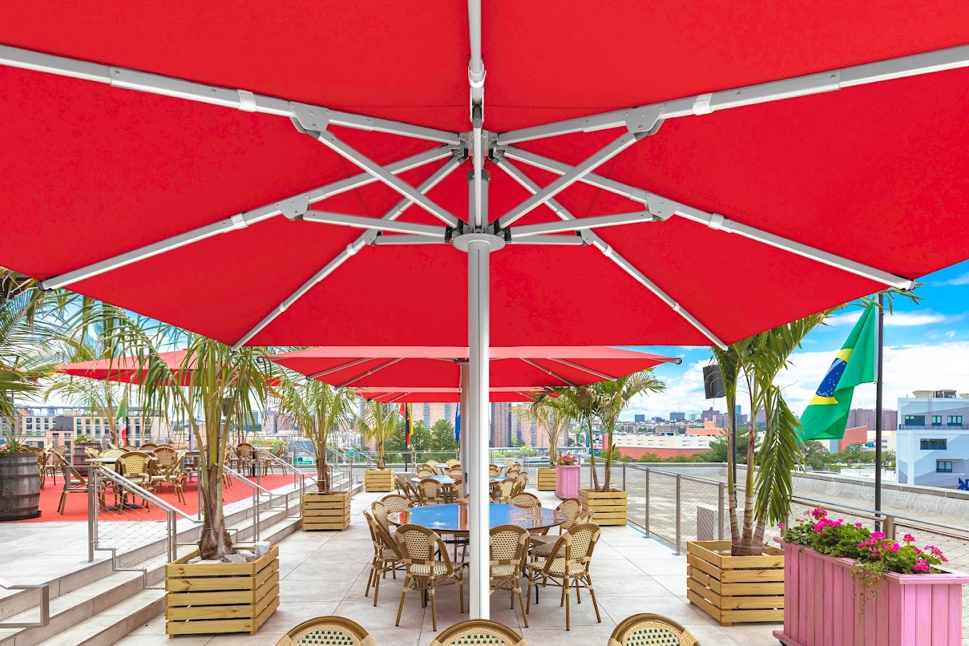 Frankford Commercial Beach Umbrellas