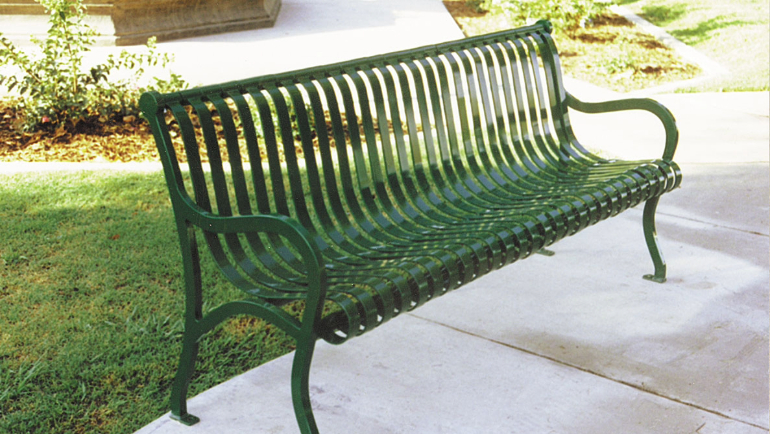 Steel Park Benches & Furnishings