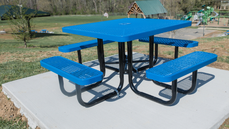 Thermoplastic Site Furnishings - Benches, Tables & More