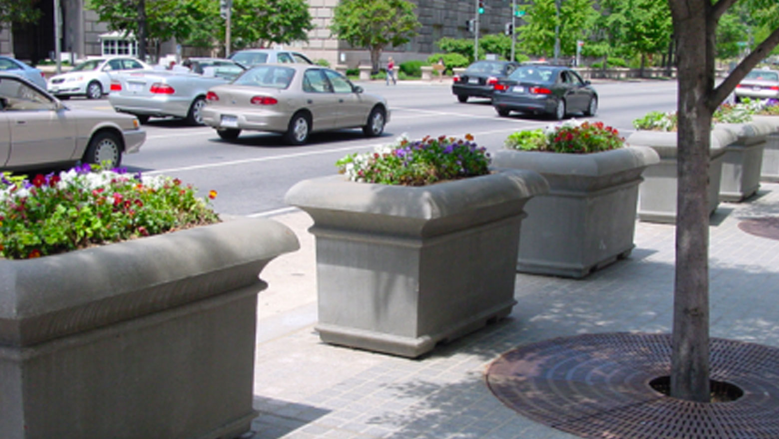 Outdoor Commercial Planters
