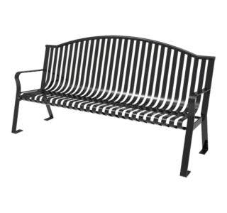 Rivendale Skyline Bench with Arched Back
