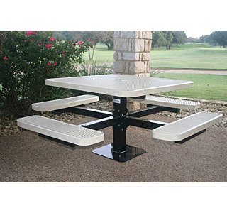 Lexington Square Pedestal Table