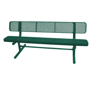 Champion Series Park Bench with Back