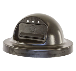 Polydome Lid for Round Receptacle