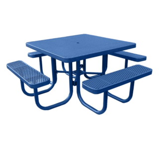 Champion Series Square Picnic Table - Free Standing - 4' Top