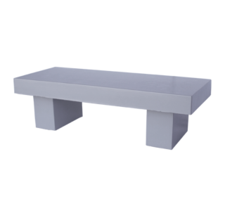 NB Series Concrete Flat Backless Bench