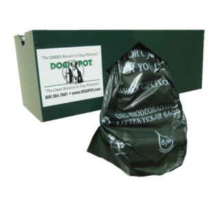 Dogipot Aluminum Single Roll Bag Dispenser