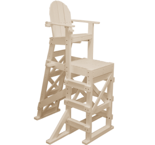Tall Lifeguard Chair With Side Steps