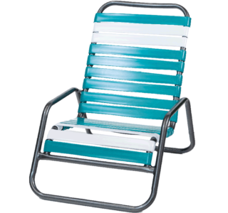 Country Club Strap Beach Sand Chair