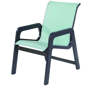 Malibu Sling Dining Arm Chair