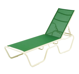 Neptune Sling Armless Chaise Lounge