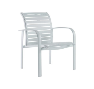 Laguna Beach EZ Span Aluminum Stackable Dining Arm Chair