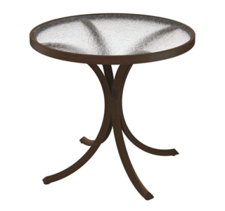 Acrylic 30" Round Dining Table