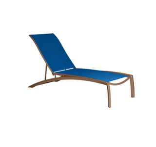 South Beach Relaxed Sling Chaise Lounge