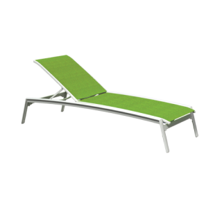 Elance Relaxed Sling Armless Chaise Lounge