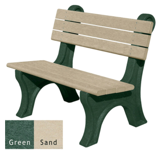 Park Classic Backed Bench without Arms